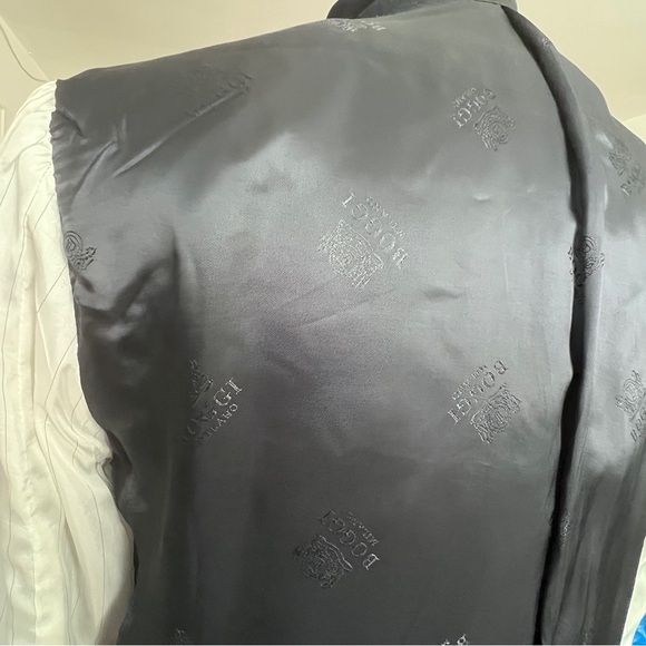 Boggi Navy Wool Blazer/Jacket SZ 50IT/40US Classic Chic Old Money Preppy Grandpa - Picture 7 of 16